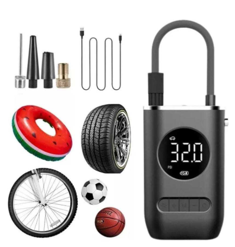 COMPRESOR CANDADO CON ALARMA BICICLETA